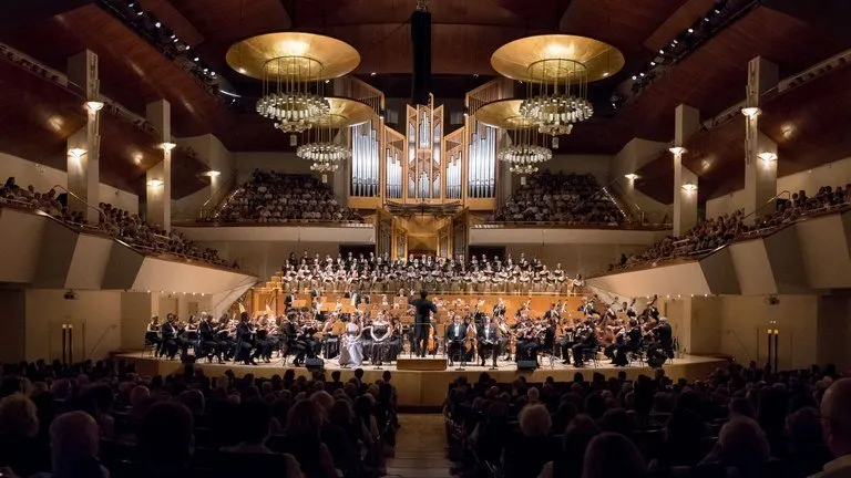Auditorio Nacional de Musica en Madrid, aforo hasta 2.338 personas