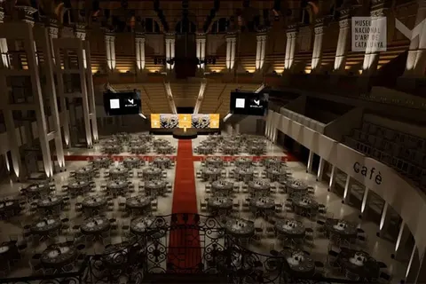 Museu Nacional d'Art de Catalunya (MNAC) - Sala Oval en Barcelona, aforo hasta 1.400 personas · imagen 2